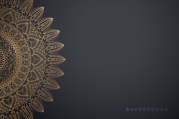 luxury ornamental mandala design background