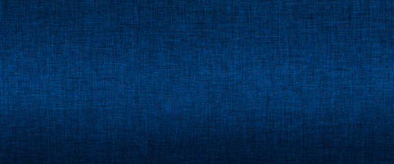 dark blue fabric texture background banner