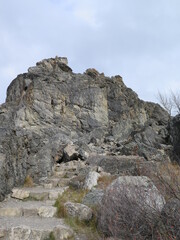 the start of the Savage Alpine Trail in the Denali National Park, McKinley, Alaska, USA, September