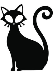 Halloween, Decoration, Horror film, Witch, Cats, Ghost, Home decoration, Decor equipment