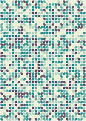 Abstract Geometric Pattern generative computational art illustration