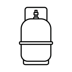Obraz premium gas cylinders icon. Propane Gas Tank icon. vector illustration