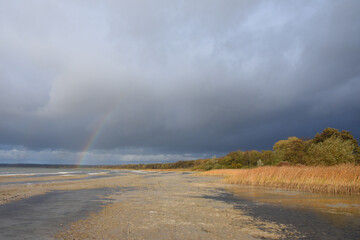 Gewitterstimmung am Kölpinsee in der Uckermark	