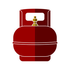 Obraz premium gas cylinders icon. Propane Gas Tank icon. vector illustration