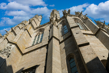 Fototapeta na wymiar Abteikirche Mont-Saint-Michel