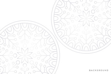 luxury ornamental mandala design background