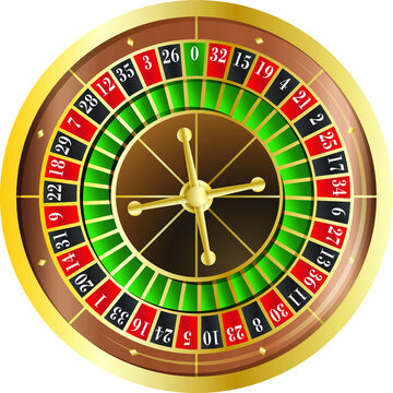 European Roulette Wheel, Cylinder with 37 numbers