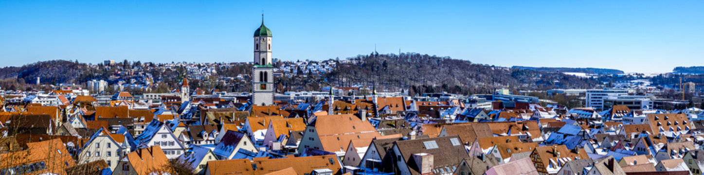 historic old town of Biberach an der Riss