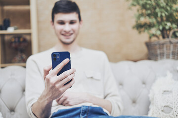 Use your smartphone at home to chat with friends