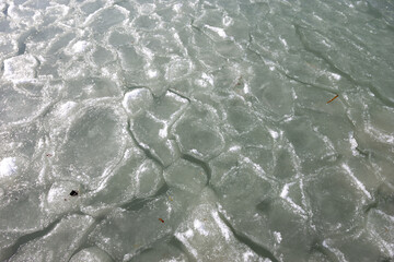 Obraz premium Eisschollen