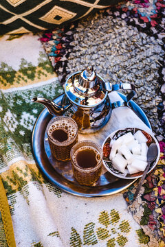 Moroccan mint tea