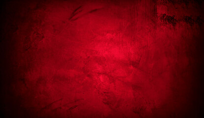 Old wall texture cement black red  background abstract dark color design are light with white gradient background.