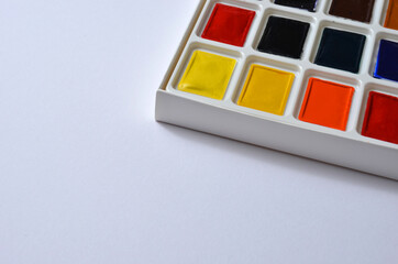 Artistic watercolor for painting on canvas.