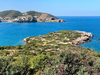 Bali coastline on Crete Island,