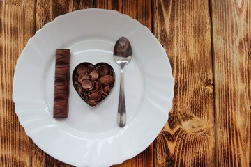 I love chocolate and cereal