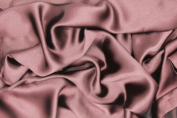silk fabric background, plum color