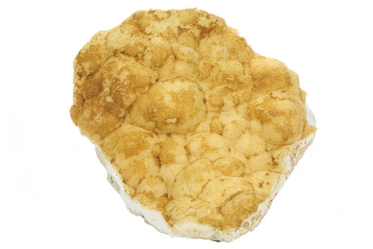 thomsonite from Arensberg, Germany isolated on white background