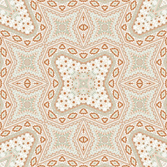 Aztec endless pattern vector design. Abstract geometric texture. Ceramic print in ethnic style.