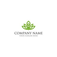 Illustration Vector nature beuaty logo Design Template. Suitable for Creative Industries, Company, Corporate, Multimedia, Entertainment, Education, team, club, game, streaming, Shops, and more.