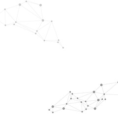 Big data cloud scientific concept.