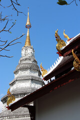 buddhist temple (wat phan waen) in chiang mai (thailand) 