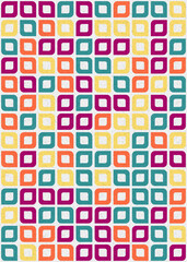 Abstract Geometric Pattern generative computational art illustration