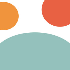 Orange abstract background, vector illustration