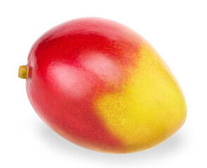 Mango isolated on white background Clipping Path