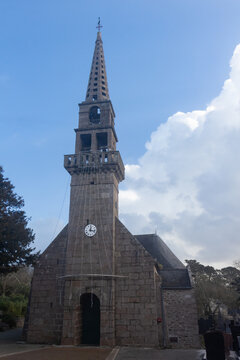 Saint Ildut church in Lanildut