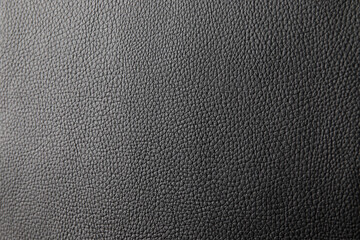 Black leather texture with wrinkles