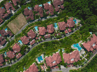 Fototapeta premium Costa Rican town