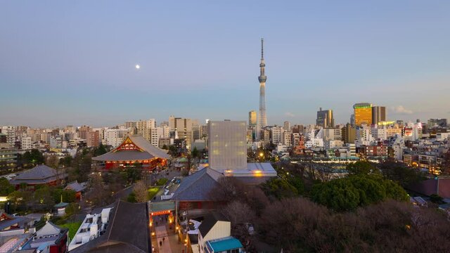 Tokyo, Japan skyline and towers