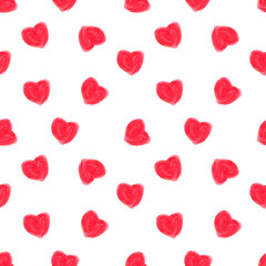 big pattern scarlet heart