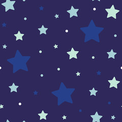 Seamless Star Pattern, Star Backgrorund, Seamless Repeat Star Wallpaper Vector Illustration Background