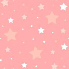 Seamless Star Pattern, Star Backgrorund, Seamless Repeat Star Wallpaper Vector Illustration Background