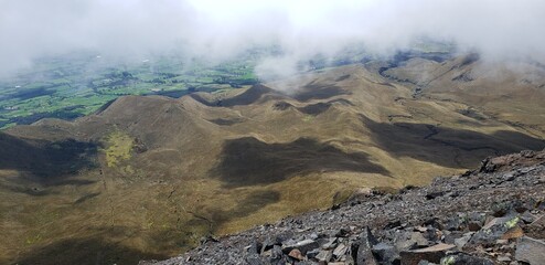 panorama of the mountains