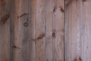 Old light wood. Weathered pine tree. Knots. Wood texture.