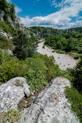 La Baume River in Southern France