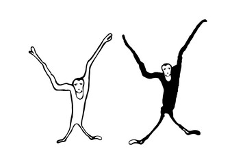 MONO, GESTUAL, PLANO Y LINEAS