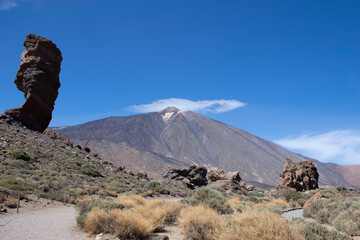 Teneryfa, Pico del Teide. Wulkan - obrazy, fototapety, plakaty