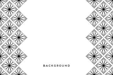 Vector simple background with mandala