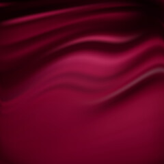 Fototapeta na wymiar Purple silk satin fabric background. Vector Illustration. EPS10