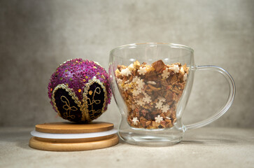 Sweet fruit tea as a Christmas present. 