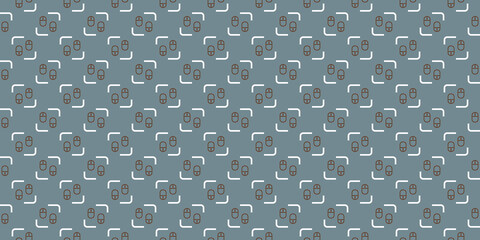 Seamless Pattern geometrical texture, background vector