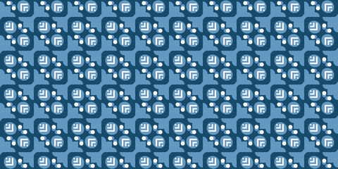 Seamless Pattern geometrical texture, background vector