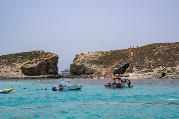 Obraz premium Malta - Malta is an island nation, a dwarf state in southern Europe. Many great powers have fought over the centuries for dominance over the islands in a strategic position in the Mediterranean Sea