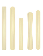Ice cream sticks. vector illustration