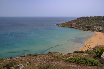 Fototapeta premium Malta - Malta is an island nation, a dwarf state in southern Europe. Many great powers have fought over the centuries for dominance over the islands in a strategic position in the Mediterranean Sea