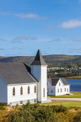 Canada, Nova Scotia, Margaree Harbour. Village church.