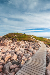 Canada, Nova Scotia, Cabot Trail. Cape Breton Highlands National Park, Green Cove.